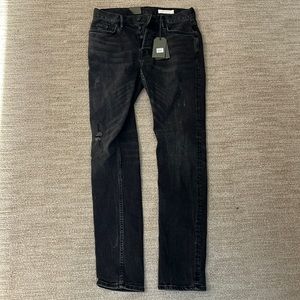 All saints brand new ripped black jeans. Size 28